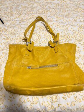 Garnet Hill leather bag